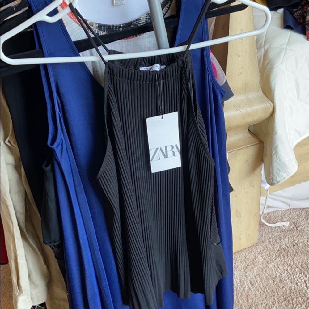 Zara Black Tank Top